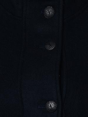 turtle neck long sleeved wool overcoat - 16657672 - Standard Image - 5