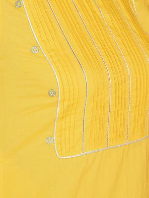 gota patti straight kurta with pant set - 16657899 - Standard Image - 6