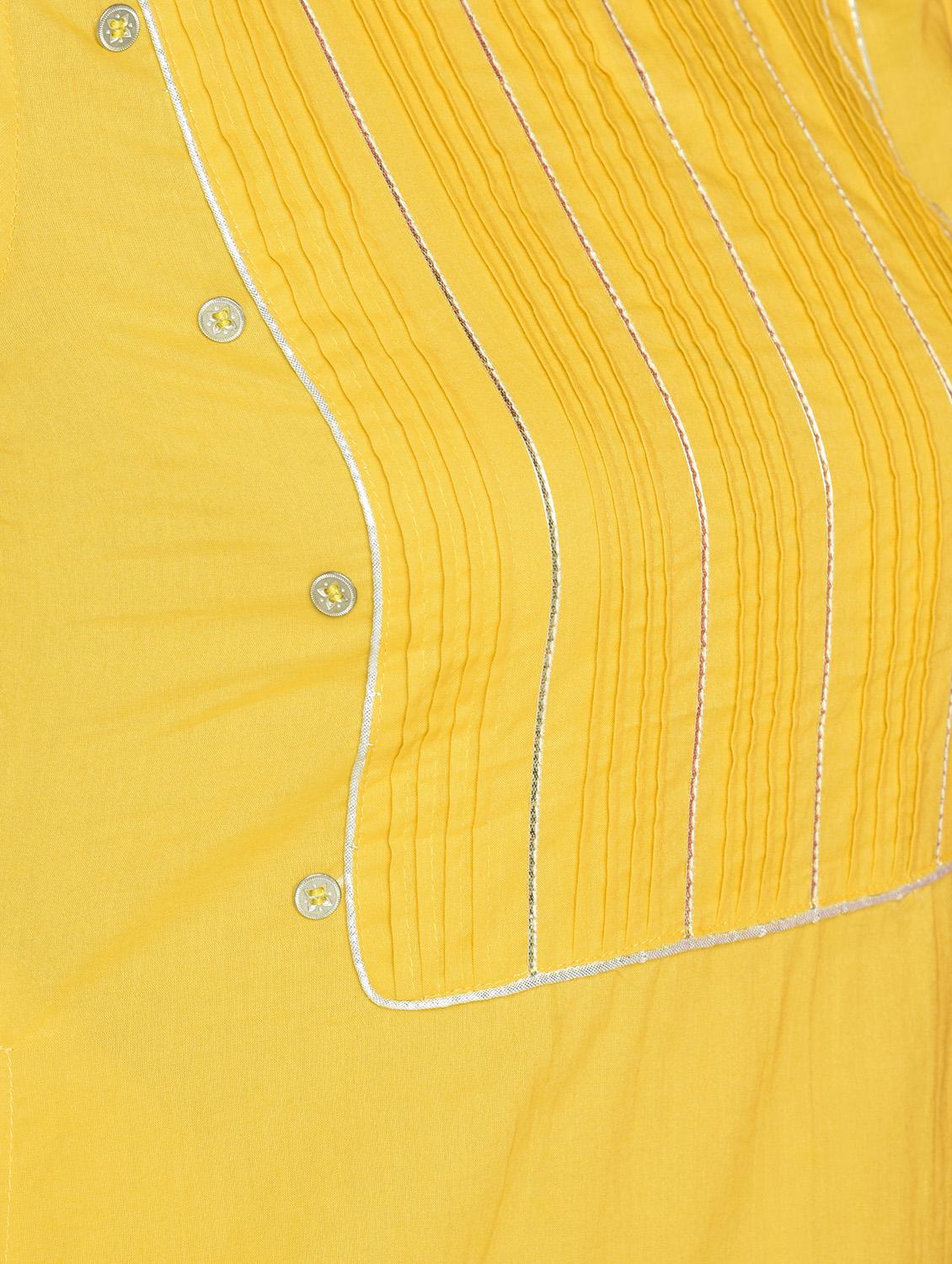 gota patti straight kurta with pant set - 16657899 - Zoom Image - 6