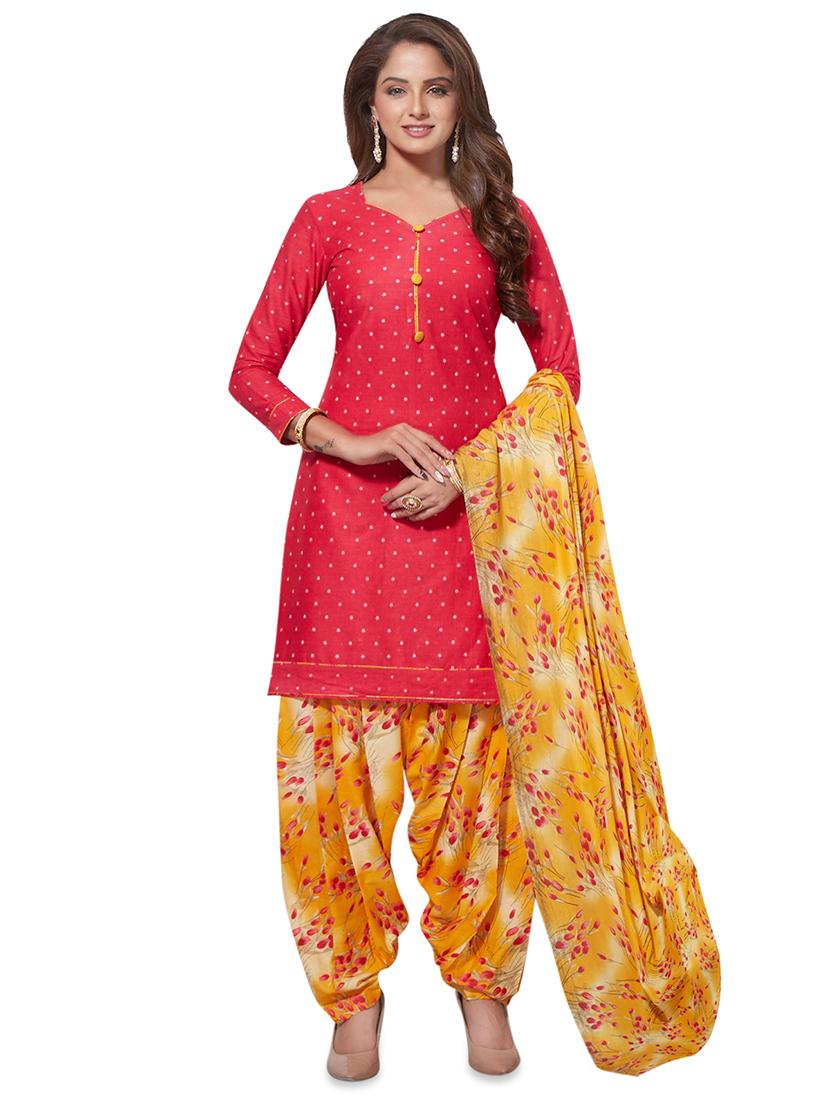 printed unstitched suit - 16657983 - Zoom Image - 1