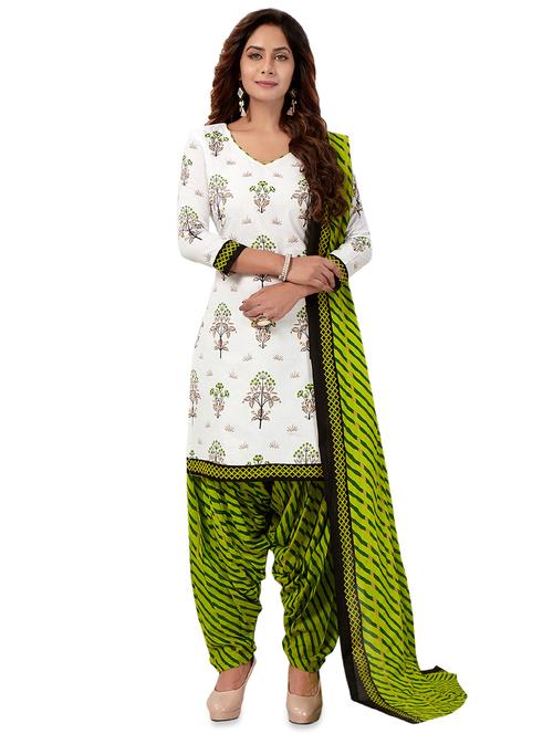 printed unstitched suit - 16657986 - Very Small Image - 1