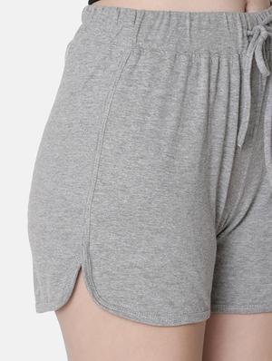 drawstring solid shorts - 16658017 - Standard Image - 5