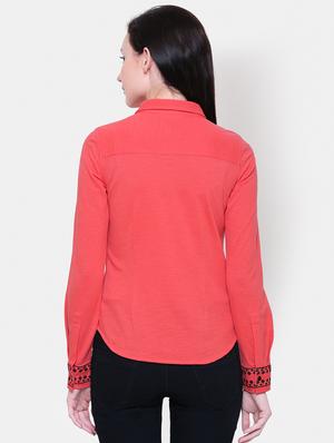 long sleeved printed shirt - 16658141 - Standard Image - 3