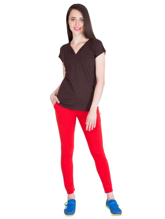 drawstring waist solid track pant - 16658539 - Zoom Image - 4