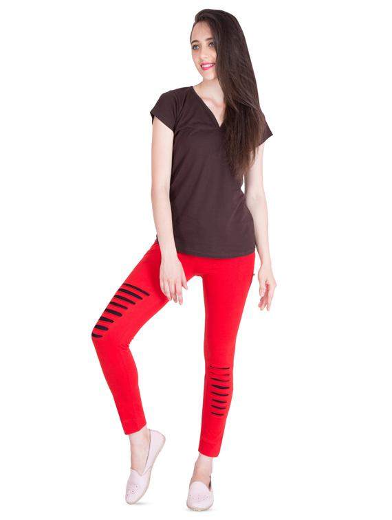 drawstring waist solid track pant - 16658547 - Zoom Image - 4