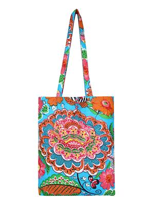 multi colored canvas regular shopping bag - 16658561 - Standard Image - 2