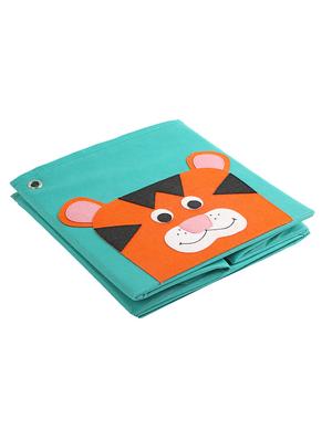 cute tiger patch storage cube - 16658601 - Standard Image - 4