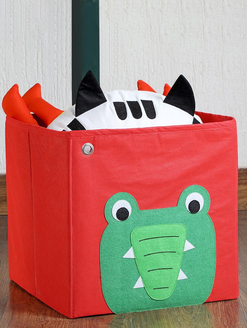 cute crocodile patch storage cube - 16658602 - Zoom Image - 1