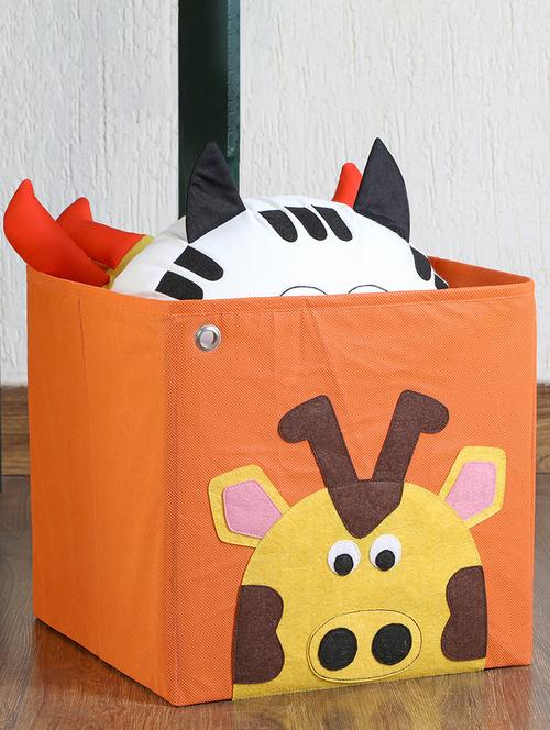 cute giraffe patch storage cube - 16658603 - Standard Image - 1