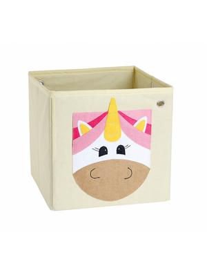 cream unicorn storage cube - 16658606 - Standard Image - 3
