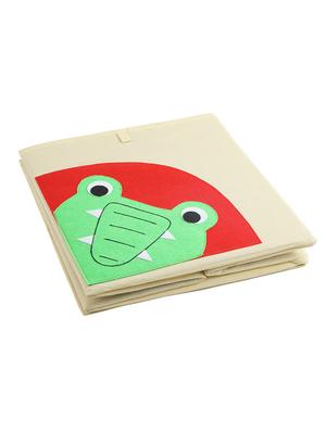 cream crocodile storage cube - 16658609 - Standard Image - 4