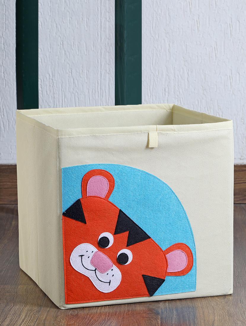 cream tiger storage cube - 16658610 - Zoom Image - 2