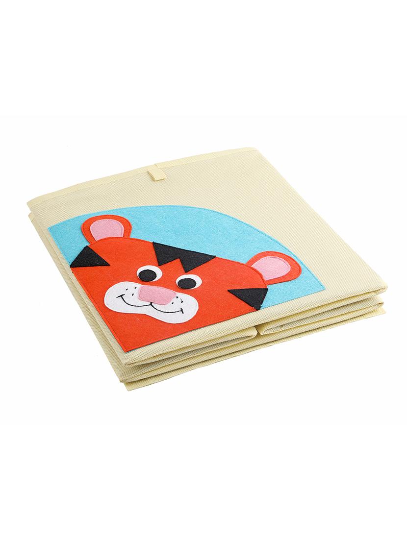 cream tiger storage cube - 16658610 - Zoom Image - 3