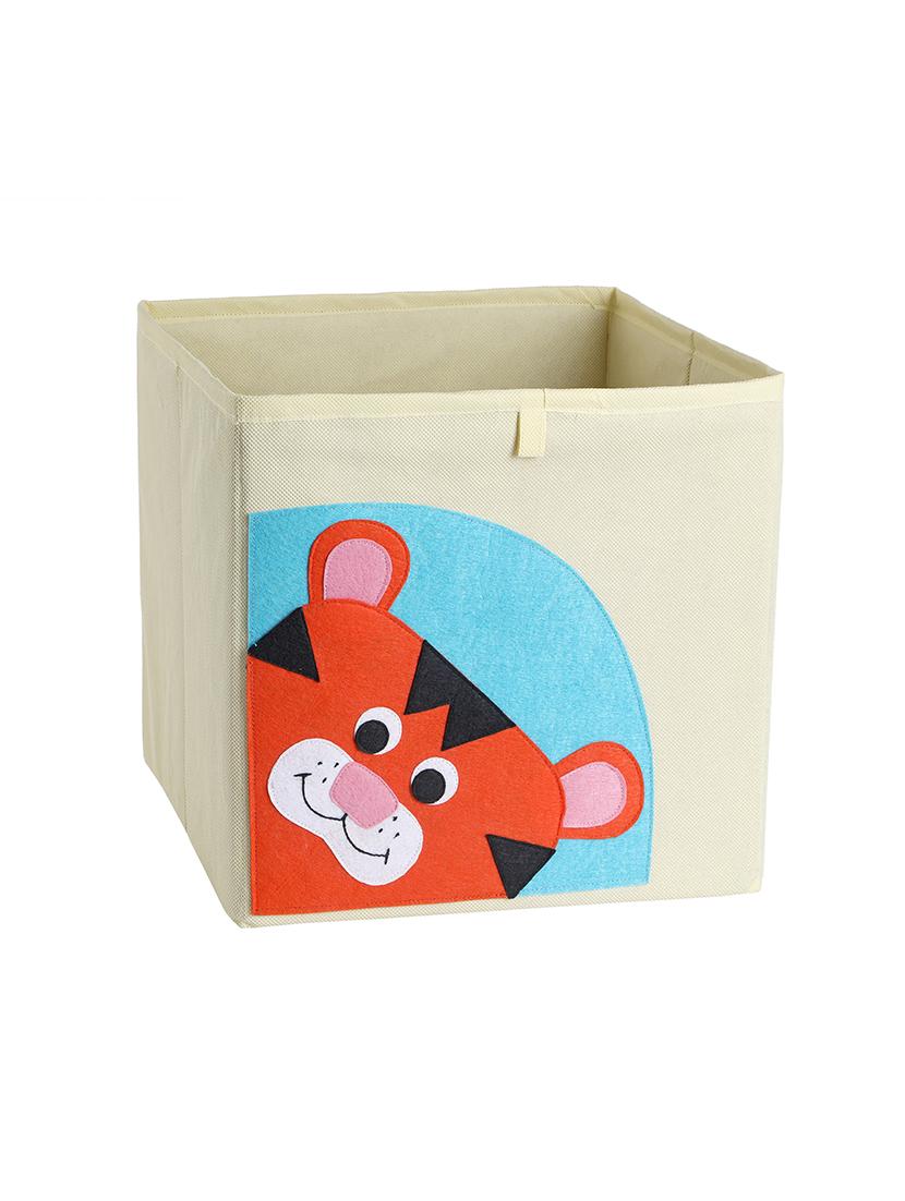 cream tiger storage cube - 16658610 - Zoom Image - 4