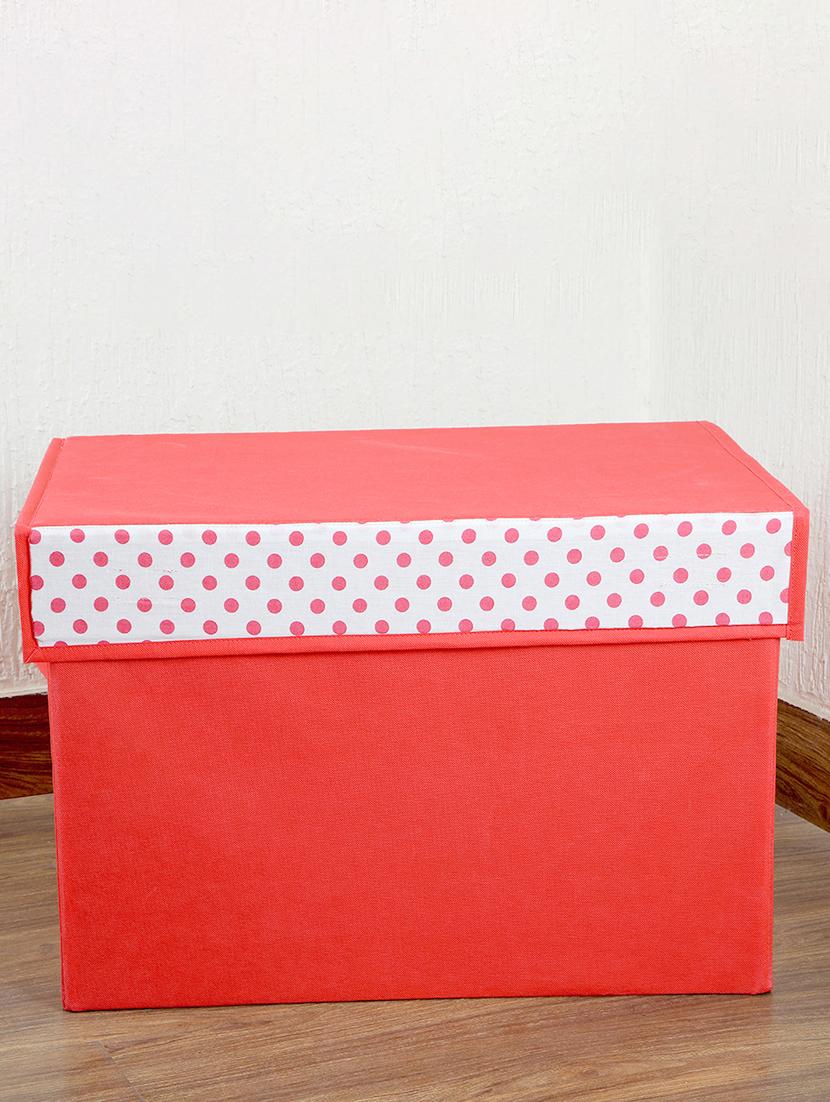 red medium toy storage box - 16658633 - Zoom Image - 1