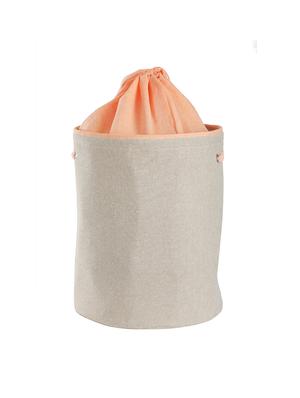 orange linen storage hamper - 16658642 - Standard Image - 2