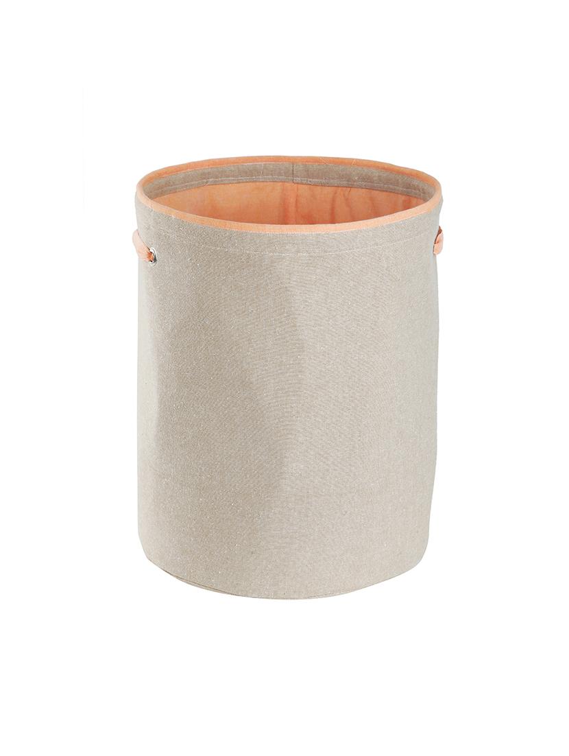 orange linen storage hamper - 16658642 - Zoom Image - 3