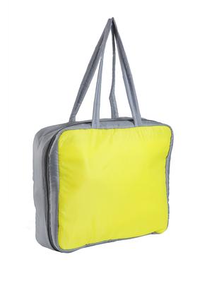 yellow grey travel bag organiser - 16658646 - Standard Image - 2