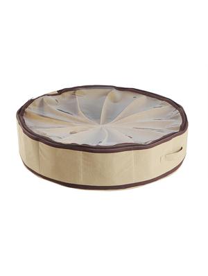 round underbed beige organiser - 16658650 - Standard Image - 2