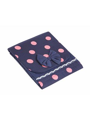 navy polka sanitary pad organiser - 16658657 - Standard Image - 2