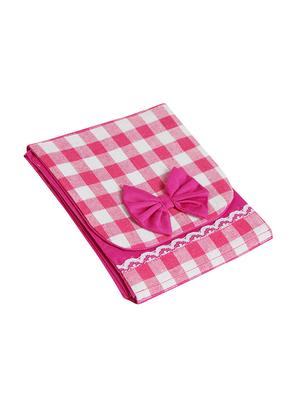 pink check sanitary pad organiser - 16658660 - Standard Image - 2