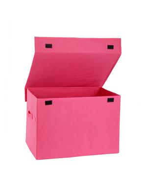 pink check medium storage box - 16658673 - Standard Image - 4