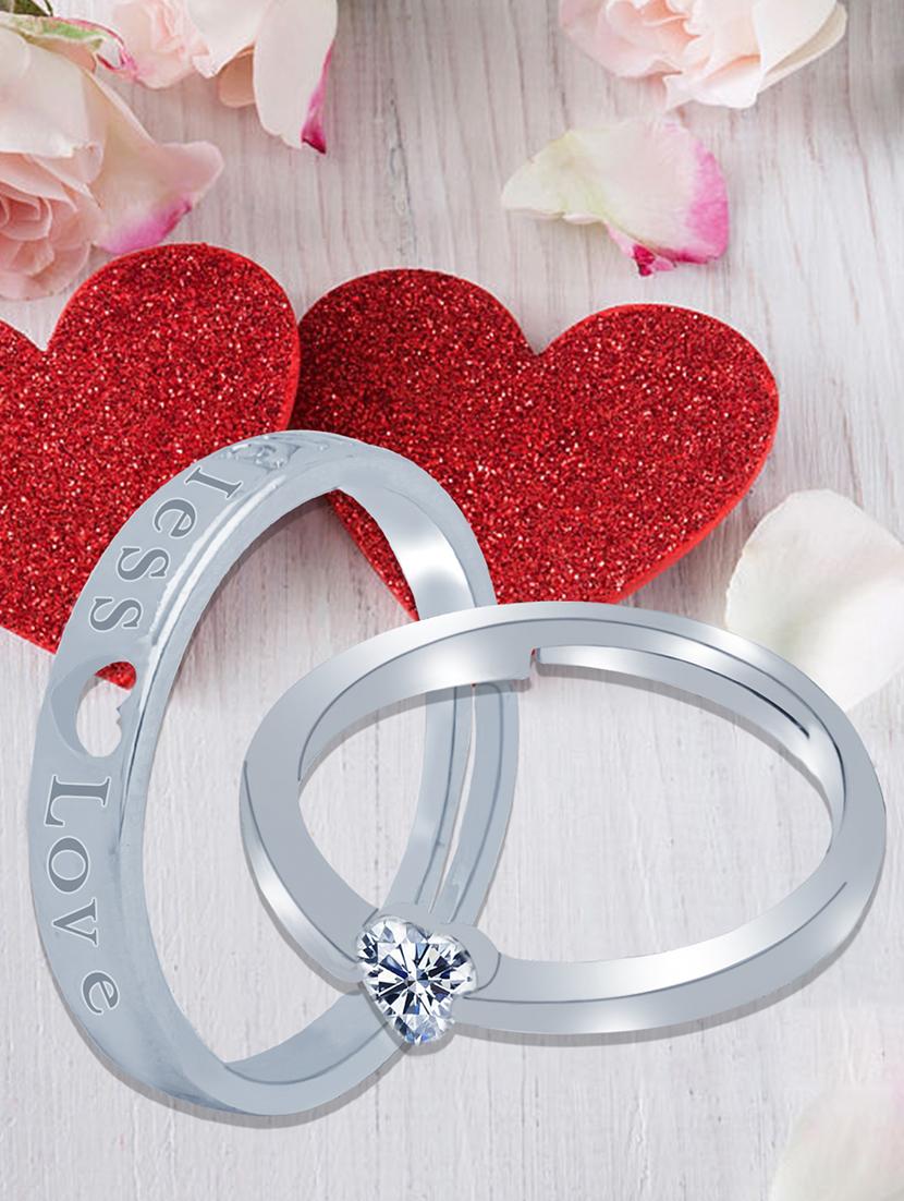 silver tone finger ring - 16658792 - Zoom Image - 1