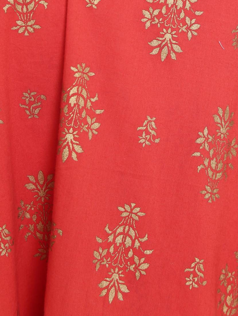 foil print flared skirt top set - 16658848 - Zoom Image - 6