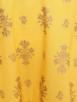 foil print flared skirt top set - 16658849 - Standard Image - 6