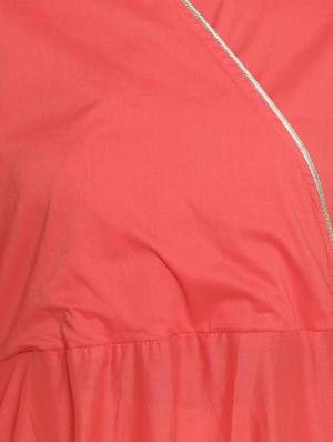 soild flared angrakha kurta - 16659217 - Standard Image - 4