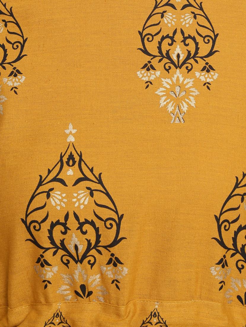 ethnic motifs high-slit kurta - 16659234 - Zoom Image - 5