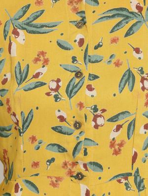 button up floral maxi dress - 16659343 - Standard Image - 4