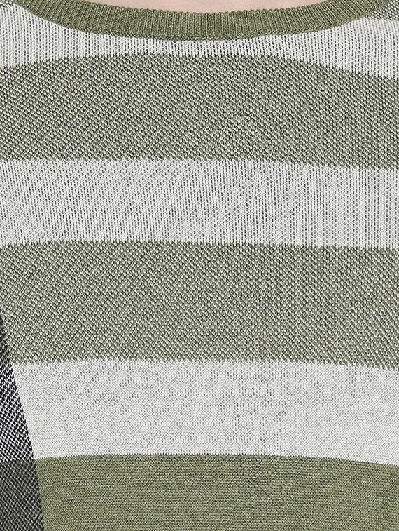 green checkered pullover - 16659398 - Zoom Image - 5