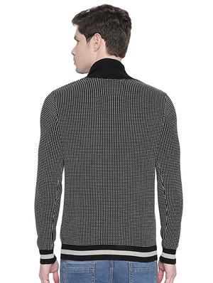 black checkered pullover - 16659399 - Standard Image - 3