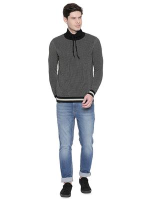 black checkered pullover - 16659399 - Standard Image - 4