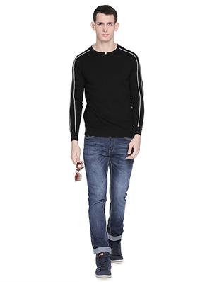 black solid pullover - 16659400 - Standard Image - 4