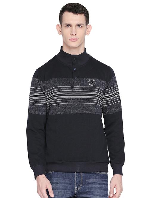 blue striped sweatshirt - 16659404 - Standard Image - 1