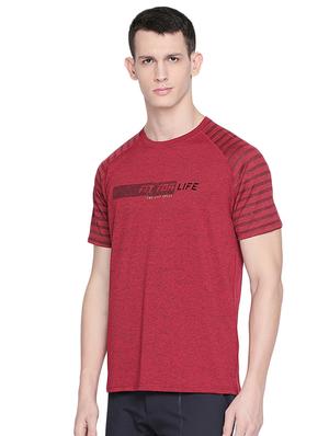 red printed t-shirt - 16659412 - Standard Image - 2