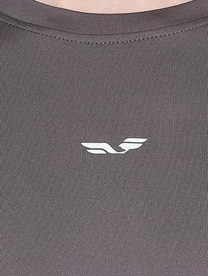 grey solid t-shirt - 16659413 - Standard Image - 5