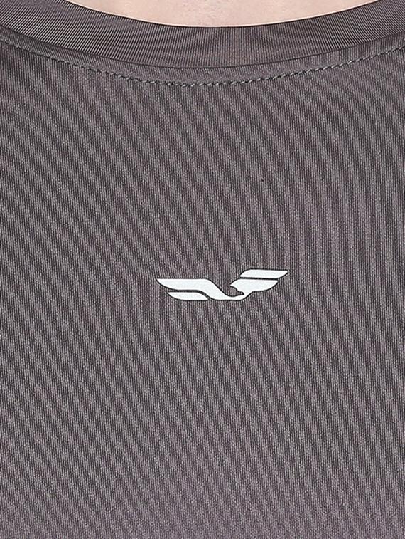 grey solid t-shirt - 16659413 - Zoom Image - 5