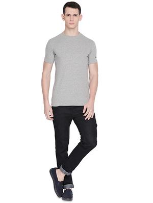 grey solid t-shirt - 16659434 - Standard Image - 4