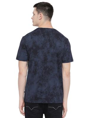 blue printed t-shirt - 16659451 - Standard Image - 3