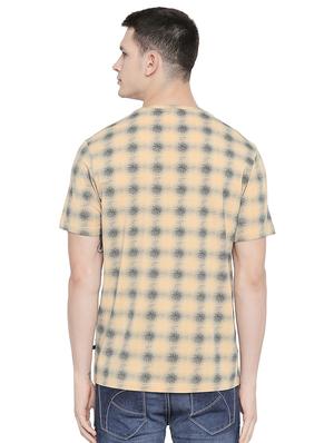 yellow printed t-shirt - 16659452 - Standard Image - 3