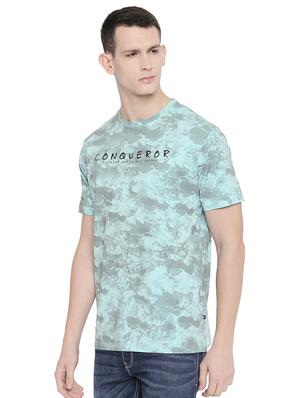 blue printed t-shirt - 16659455 - Standard Image - 2