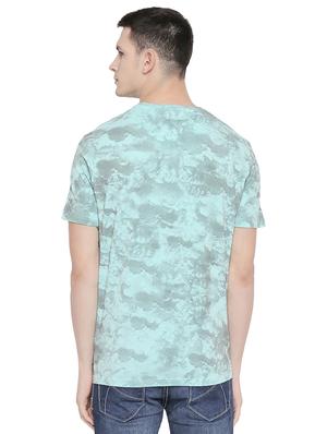 blue printed t-shirt - 16659455 - Standard Image - 3