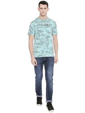 blue printed t-shirt - 16659455 - Standard Image - 4