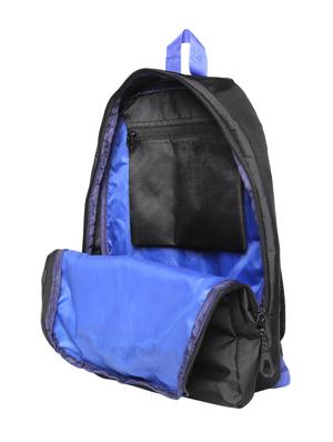 black polyester backpack - 16659474 - Standard Image - 3