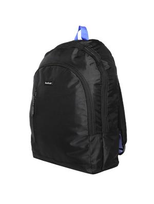 black polyester backpack - 16659474 - Standard Image - 4