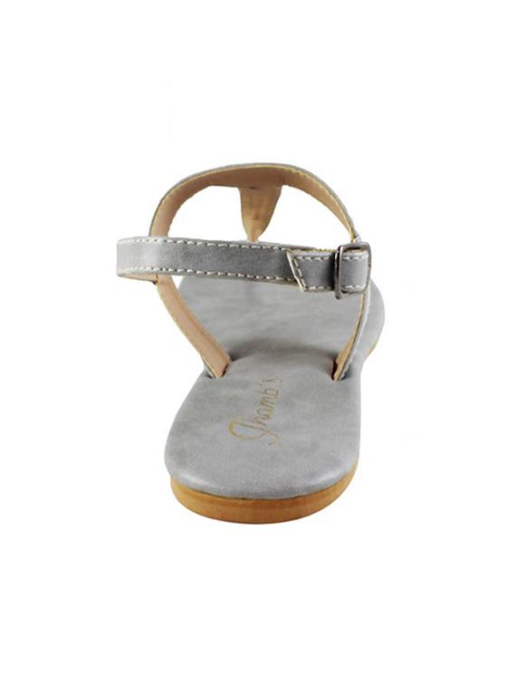grey back strap sandals - 16659486 - Zoom Image - 2