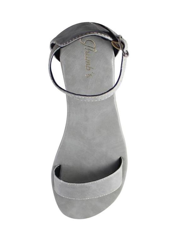 grey closed back sandals - 16659489 - Zoom Image - 3
